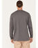 Image #4 - Hawx Men's Stam Logo Long Sleeve Graphic Work T-Shirt, Charcoal, hi-res