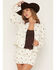 Image #1 - Cleo + Wolf Women's Polka Dot Shacket, Ivory, hi-res