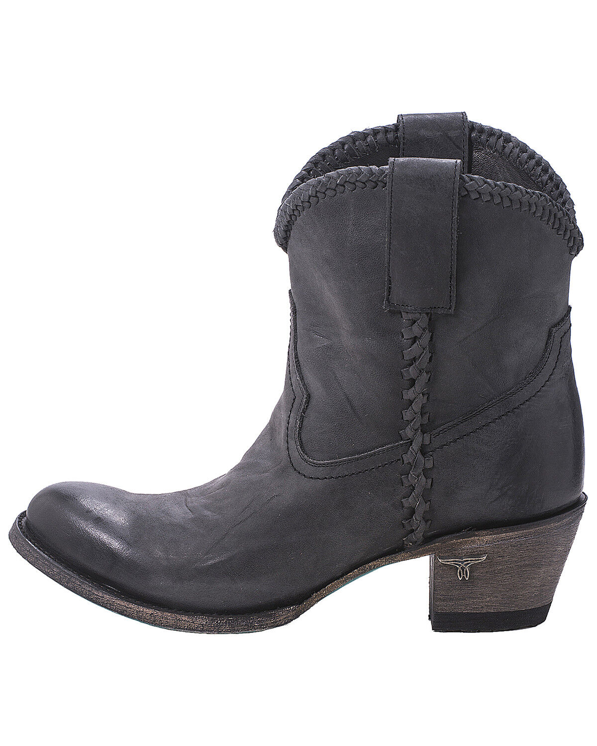 Plain black booties clearance