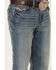Image #2 - Cody James Core Men's Whistle Medium Wash Stretch Stackable Straight Jeans, , hi-res