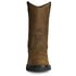 Image #9 - Wolverine Men's Nubuck Wellington Pull On Work Boots - Soft Toe, Brown, hi-res