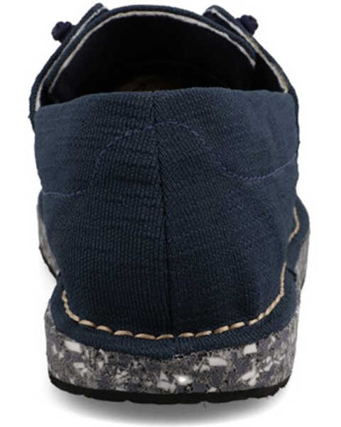 Image #3 - Twisted X Men's Circular Project™ Boat Shoes - Moc Toe , Navy, hi-res