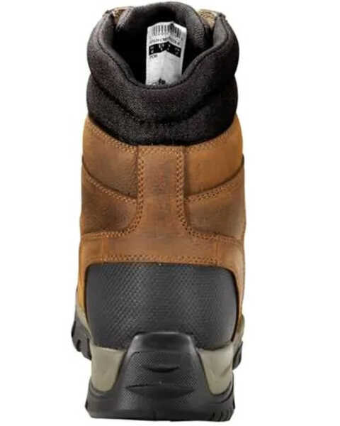 Image #4 - Carhartt Men's Ground Force Waterproof Work Boots - Composite Toe, Brown, hi-res