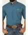 Image #3 - Cinch Men's Geo Print Short Sleeve Button-Down Western Shirt - Big, Blue, hi-res