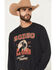 Image #2 - Wrangler Men's Rodeo Long Sleeve Graphic T-Shirt, Black, hi-res