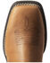 Ariat Women's Anthem Shortie Patriot Western Boots - Broad Square Toe, Brown, hi-res