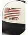 Image #2 - Cody James Men's Lane American Flag Ball Cap, Oatmeal, hi-res