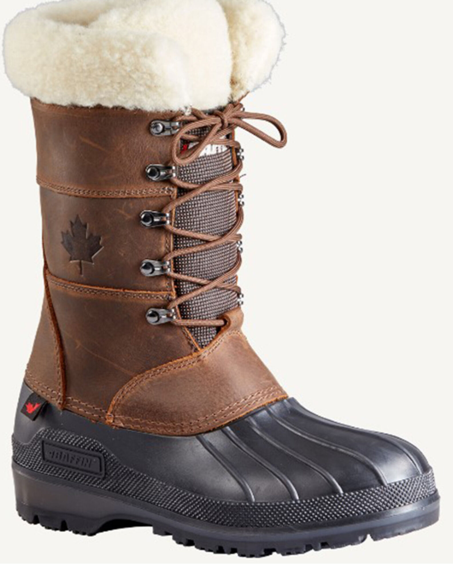 Baffin Women s Maple Leaf Waterproof Boots Round Toe Sheplers