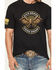 Image #3 - Kick Brass Men's Take Names Short Sleeve Graphic T-Shirt, Black, hi-res
