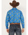 Image #4 - Ariat Men's Logan Classic Fit Western Shirt, Dark Blue, hi-res