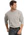 Carhartt Men's Solid Pocket Long Sleeve Work T-Shirt , Hthr Grey, hi-res