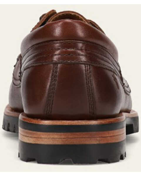 Image #4 - Frye Men's Hudson Camp Casual Shoes - Moc Toe, Cognac, hi-res