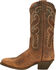 Dan Post Marla Cowgirl Boots - Medium Toe, Bay Apache, hi-res