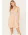 Image #1 - Angie Women's Sleeveless Striped Mini Dress, Multi, hi-res