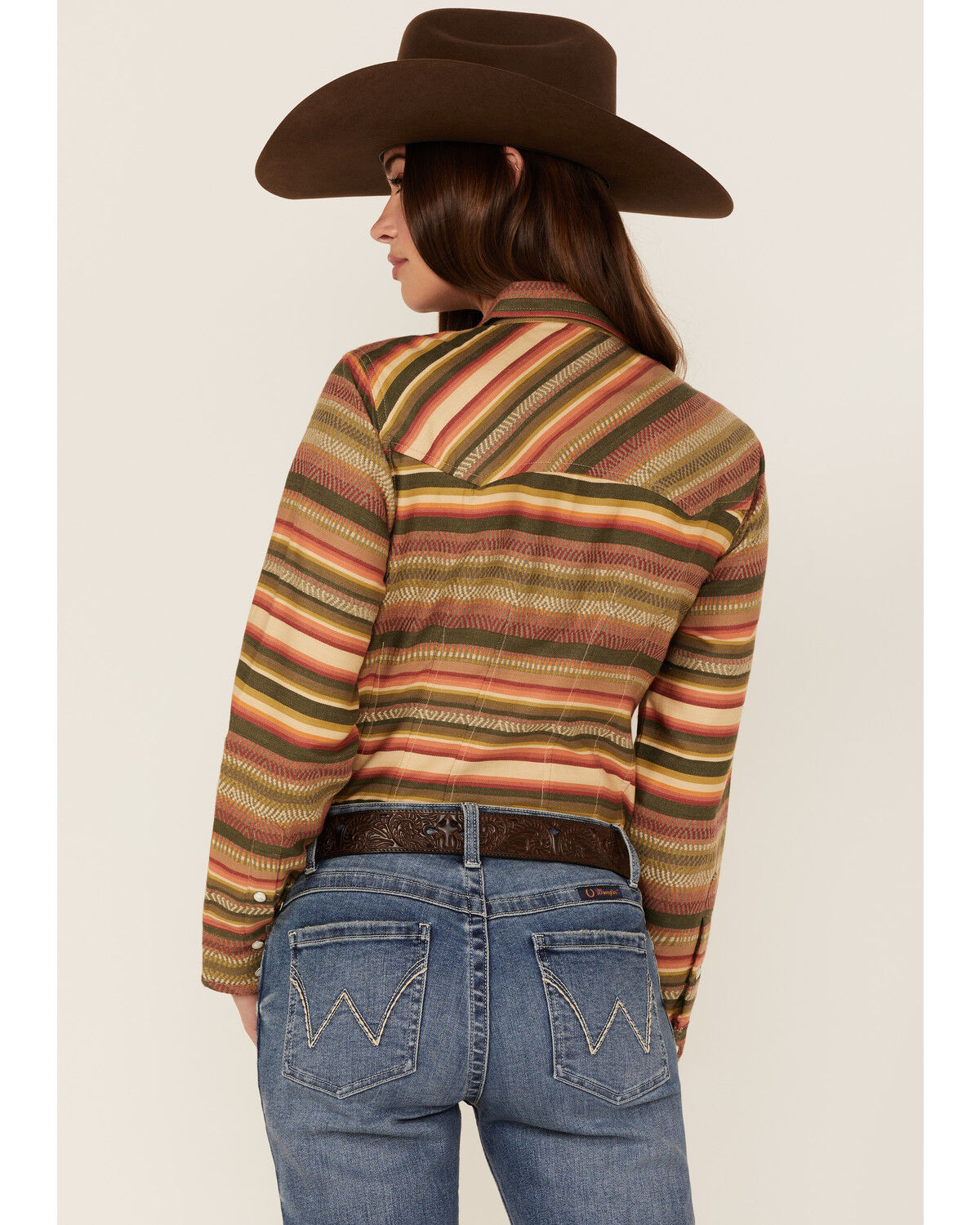 Image #4 - Tasha Polizzi Women's Cold 44 Valley Serape Snap Western Shirt, Multi, hi-res