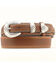 Nocona Leather Overlay Ranger Belt, Brown, hi-res