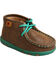 Image #1 - Twisted X Infant Bomber Driving Shoes - Moc Toe, Brown, hi-res