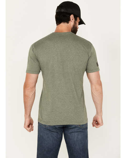 Image #4 - NRA Men's November Romeo Alpha Short Sleeve Graphic T-Shirt, Olive, hi-res