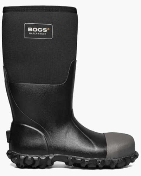 Image #2 - Bogs Men's Mesa Work Boots - Steel Toe, Black, hi-res