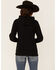 Ariat Women's Black R.E.A.L Mexico Embroidered Logo Pullover Hoodie , Black, hi-res