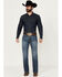 Image #1 - Cody James Men's Wyatt Slim Bootcut Stretch Denim Jeans, Medium Wash, hi-res