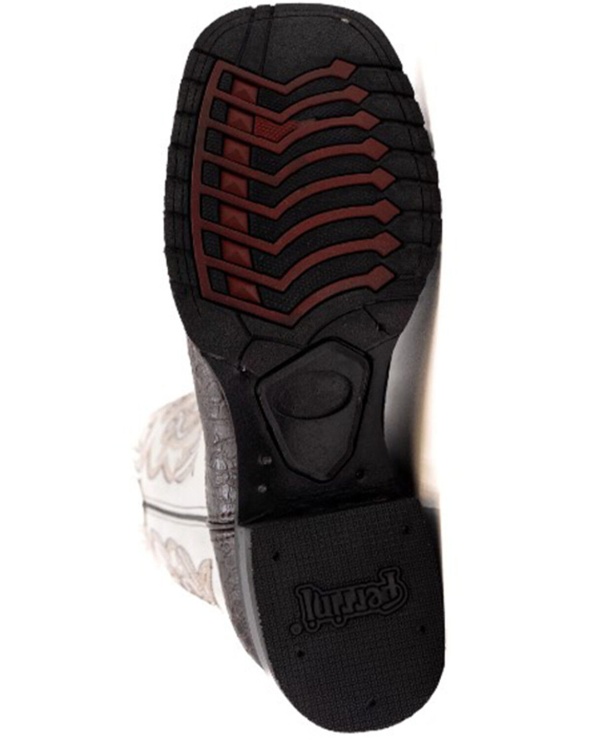 Image #7 - Ferrini Men's Kai Performance Western Boots - Broad Square Toe, Chocolate, hi-res