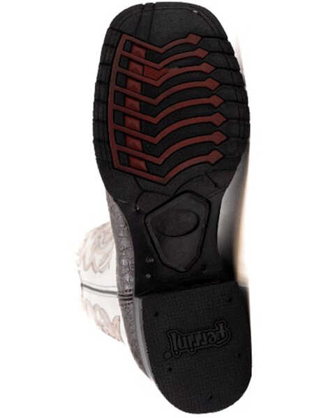 Image #7 - Ferrini Men's Kai Performance Western Boots - Broad Square Toe , Chocolate, hi-res