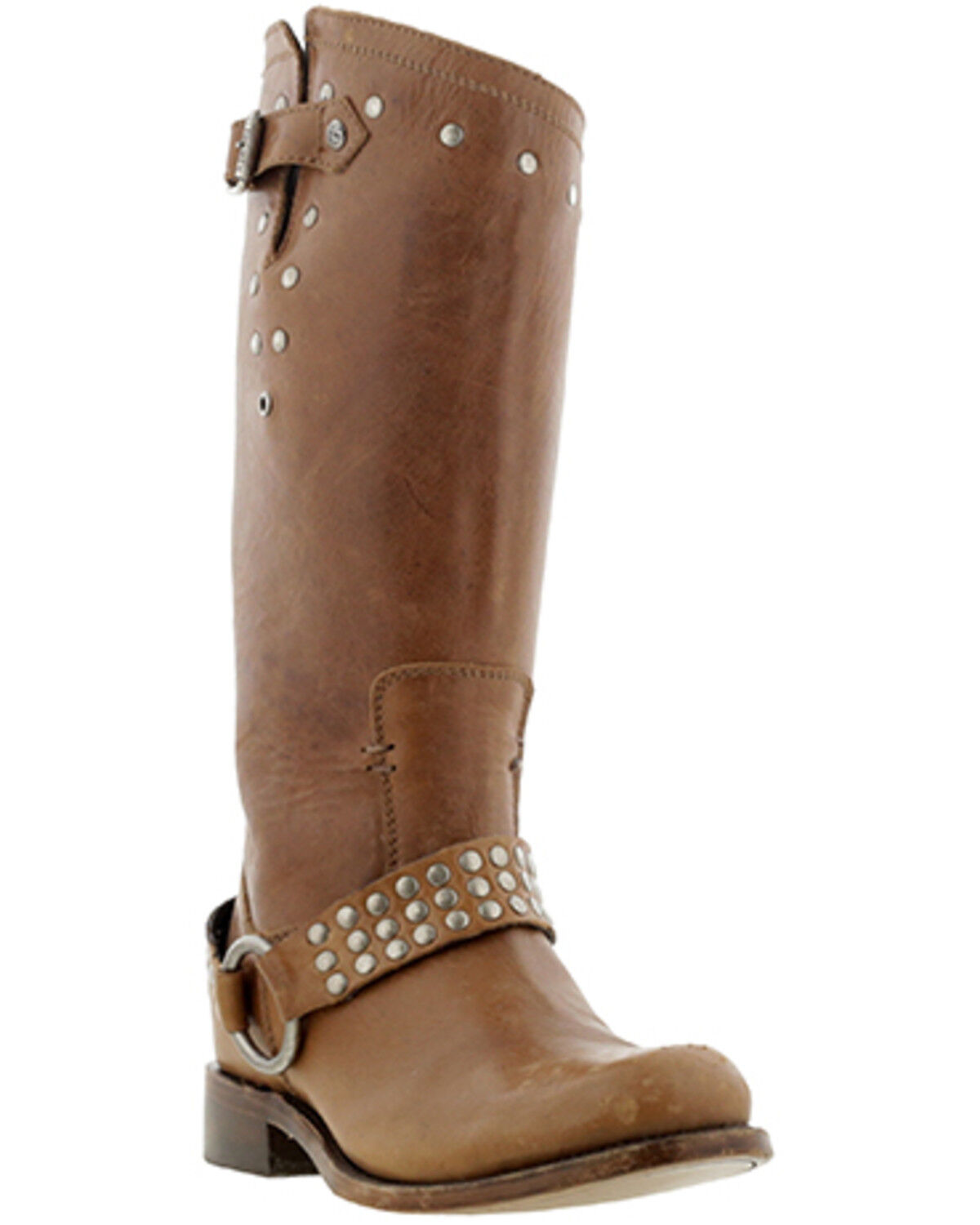 Image #1 - Liberty Black Women's Veronica Harness Boots - Round Toe, Tan, hi-res