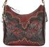 American West Annie's Secret Collection Concealed Carry Shoulder Bag, Black, hi-res