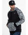 Image #3 - Ariat Men's Patriot Hooded Sweatshirt , Black, hi-res