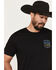 Image #2 - Cody James Men's Vintage Shield Short Sleeve Graphic T-Shirt, Black, hi-res