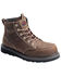 Avenger Men's 7607 Wedge Mid 6" Waterproof Lace-Up Work Boot - Soft Toe, Brown, hi-res