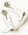 Image #2 - Idyllwind Women's Star Boots Earrings, White, hi-res