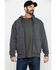 Image #3 - Ariat Men's Gray Rebar All-Weather Full Zip Work Hooded Sweatshirt , Grey, hi-res