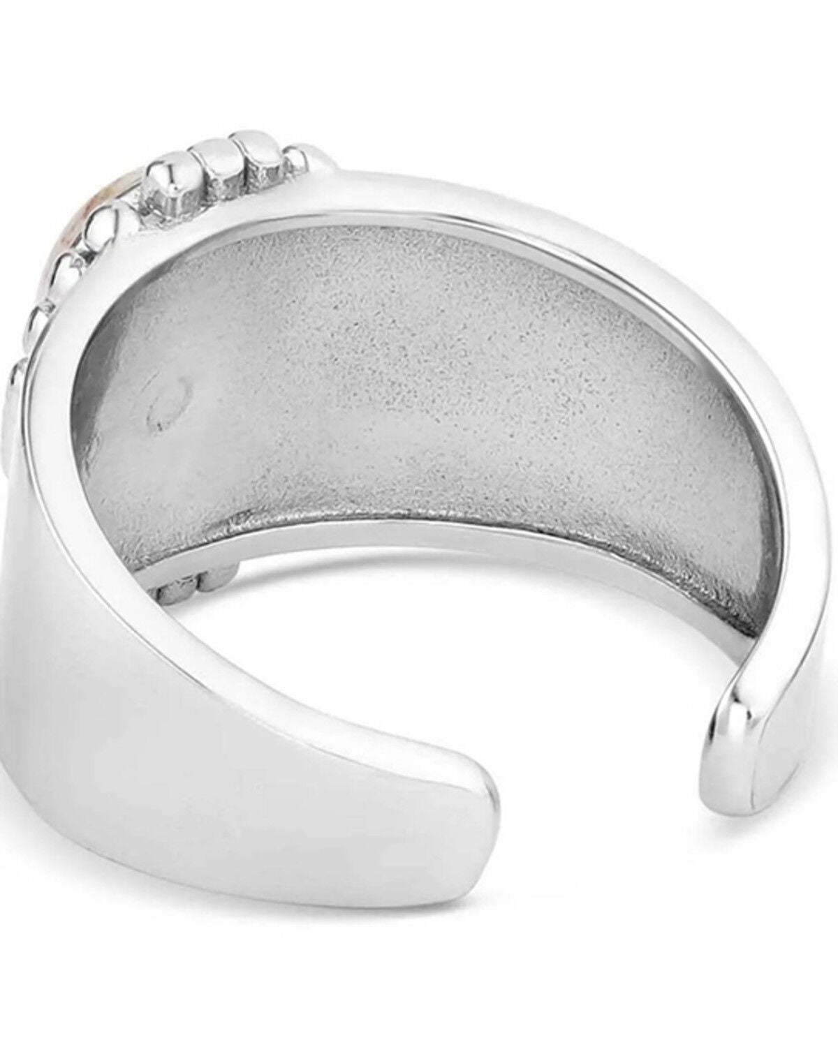 Montana Silversmiths Women's Heavenly Panorama Open Ring, Silver