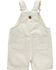 Image #2 - Carhartt Toddler Girls' Solid Overalls, Cream, hi-res
