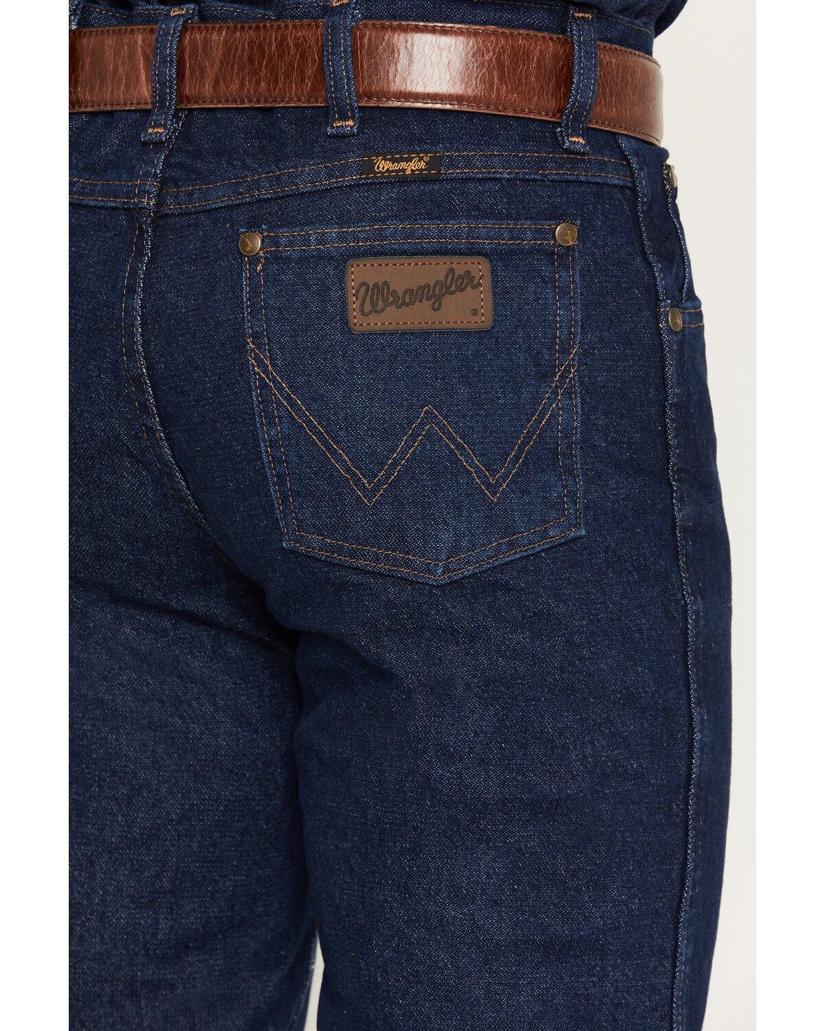 Image #4 - Wrangler Jeans - Cowboy Cut 36 MWZ Slim Fit, Indigo, hi-res