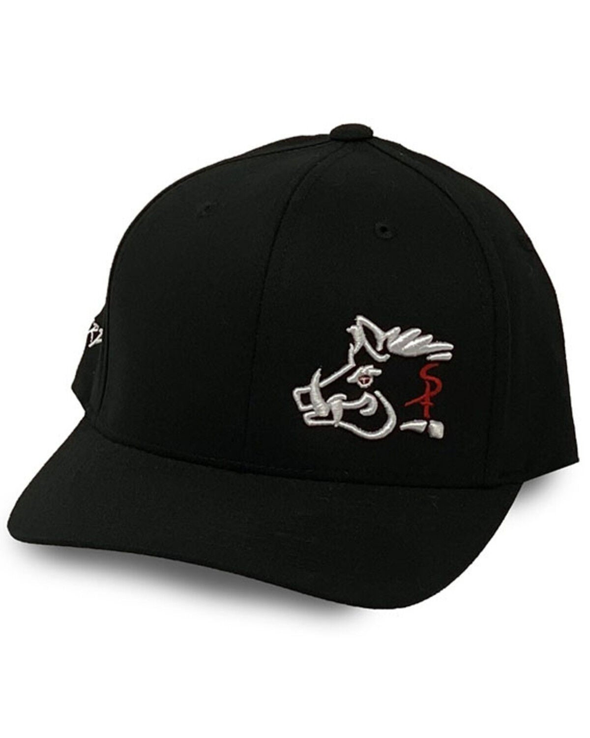 Oil Field Hats Men's Sniper Pig Ball Cap, Black, hi-res