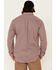 Image #4 - Ariat Men's FR Plaid Print Long Sleeve Work Shirt - Big & Tall, Wine, hi-res