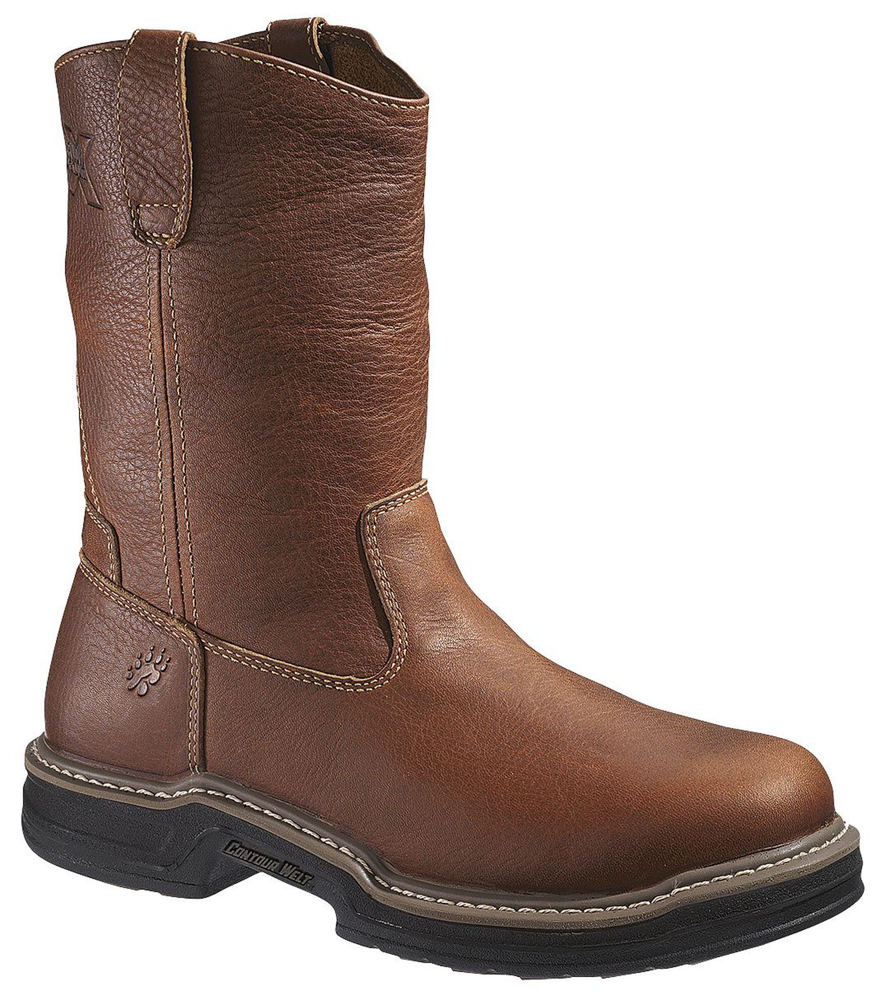 Wolverine Raider Pull On Work Boots Steel Toe Sheplers