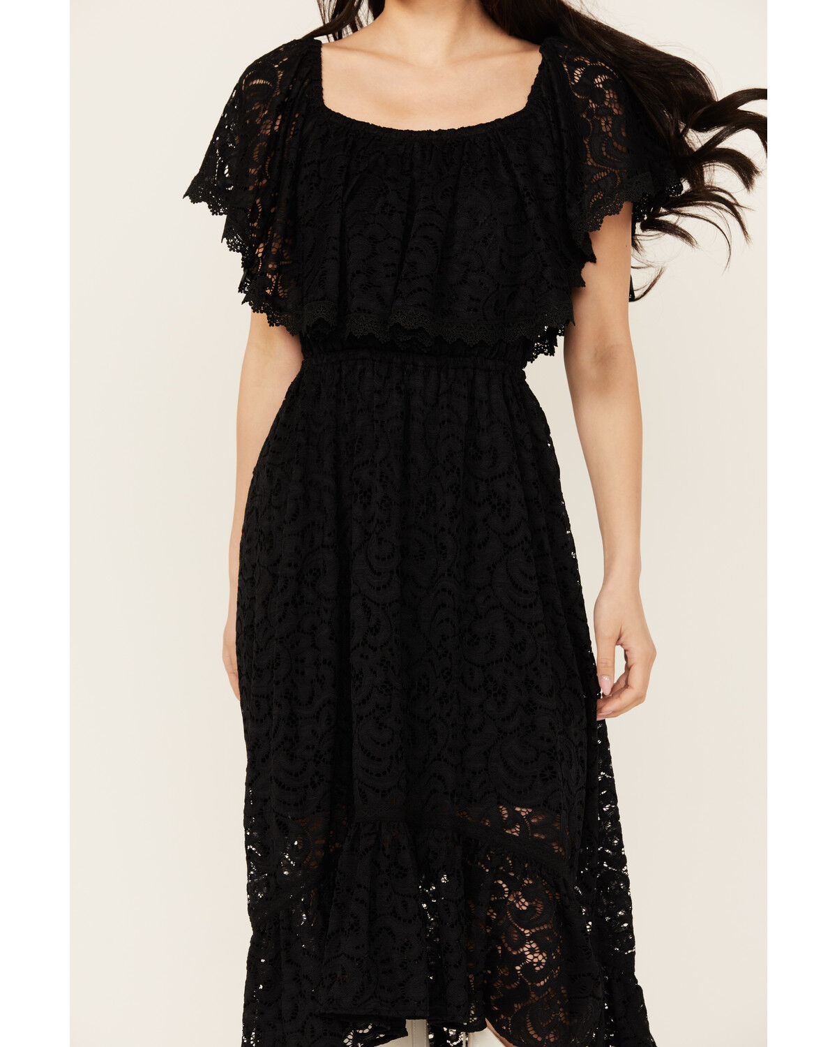 Image #3 - Beyond The Radar Women's Short Sleeve Midi Dress, , hi-res