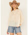 Image #1 - Bila Women's Long Sleeve Embroidered Peasant Top, Natural, hi-res