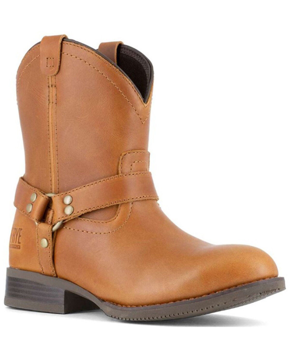 Frye Women's Safety-Crafted Harness Work Boots - Steel Toe, Brown, hi-res