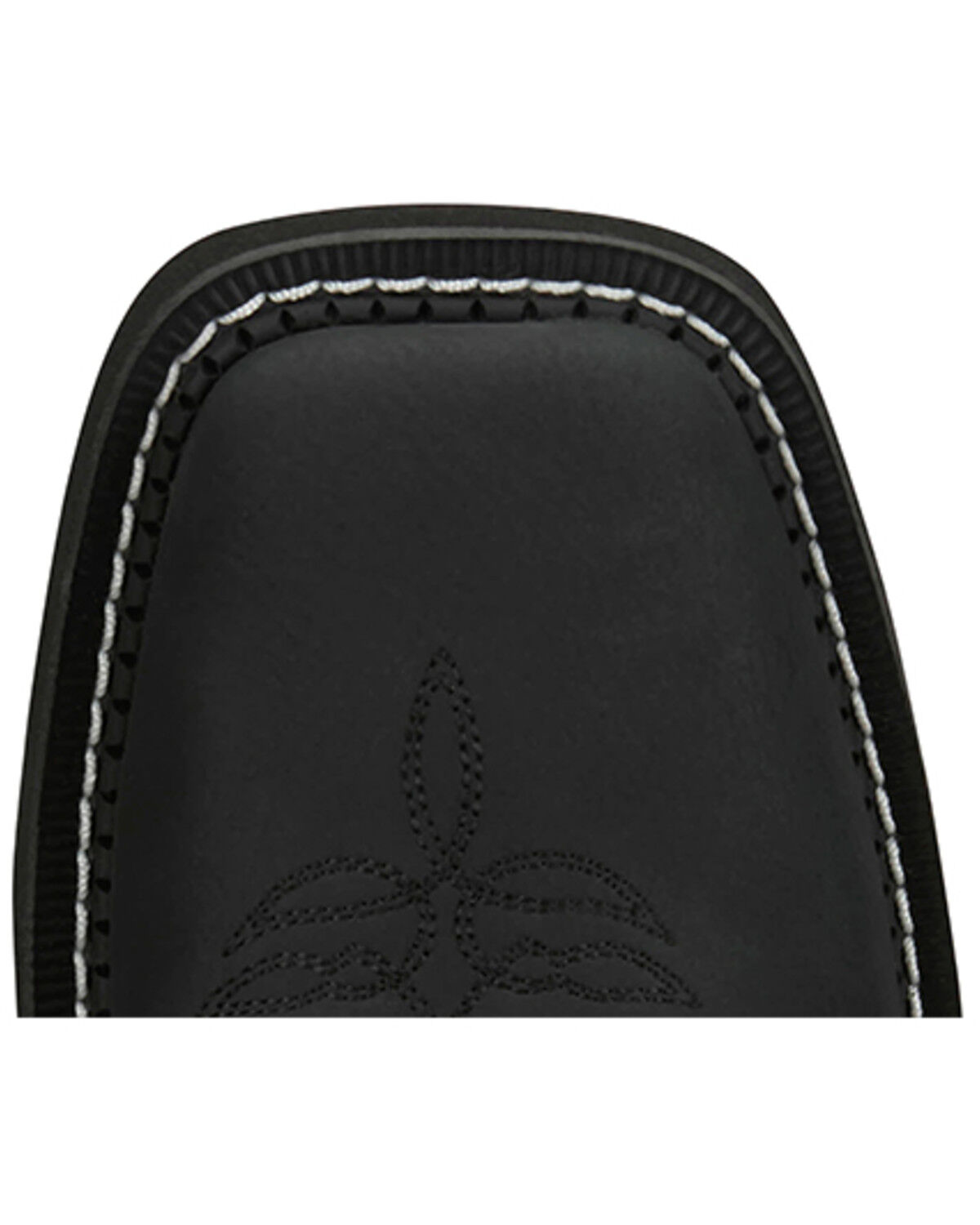 Image #6 - Justin Women's Gypsy Performance Western Boots - Broad Square Toe, Black, hi-res