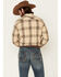 Ariat Men's Austin Retro Large Plaid Print Long Sleeve Snap Western Shirt , Green, hi-res