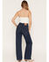 Image #4 - Levi's Women's Dark Wash Mid Rise Loose Bootcut Denim Jeans, Dark Wash, hi-res