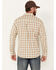 Image #4 - Brothers and Sons Men's Archer Plaid Print Long Sleeve Button Down Shirt, Light Grey, hi-res