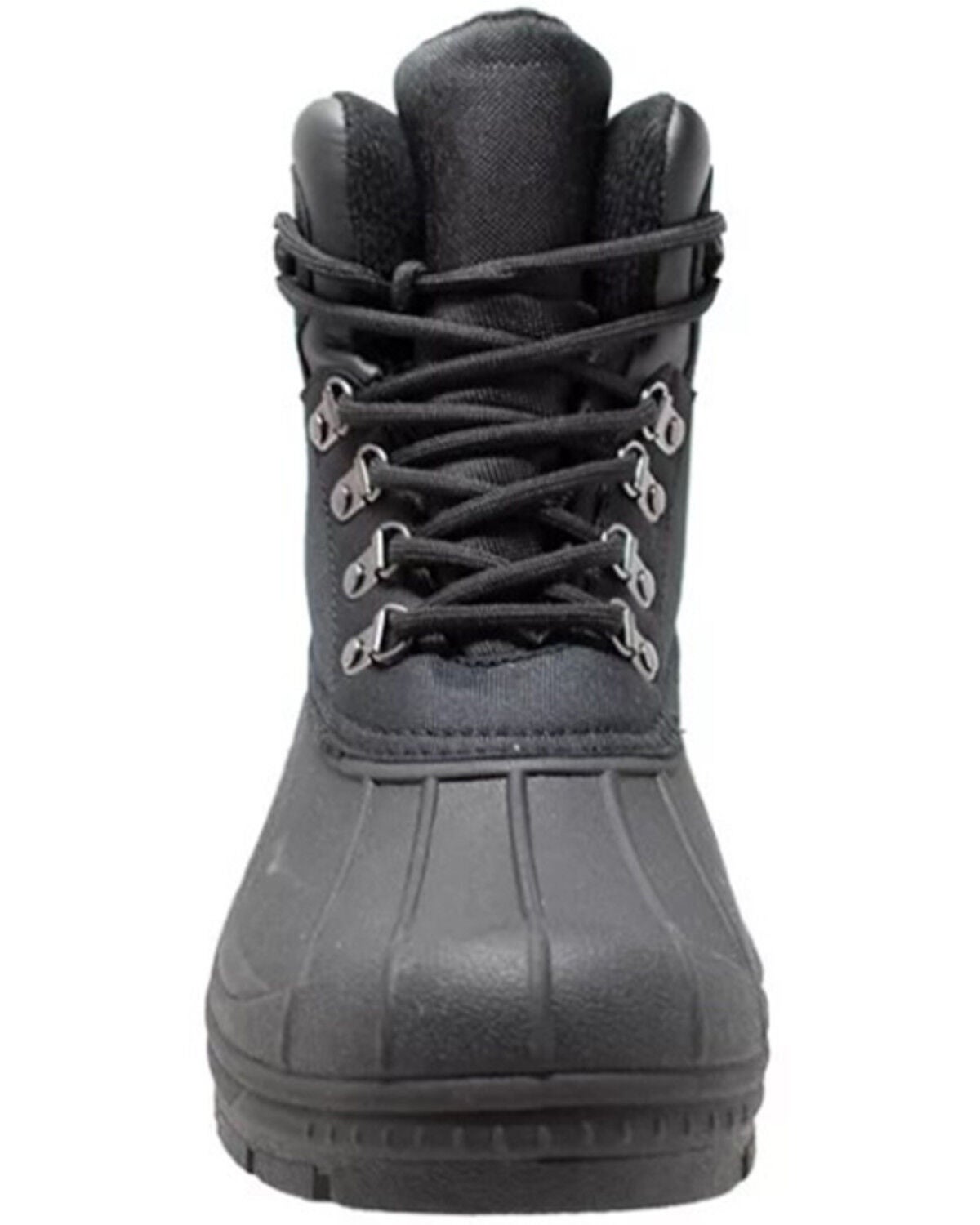 Image #3 - Winter Tecs Men's Nylon Winter Boots - Round Toe, Black, hi-res