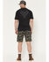 Image #3 - Hawx Men's Chip Camo Print Flat Front Work Shorts, Camouflage, hi-res