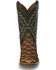 Image #3 - Tony Lama Men's Leviathan Exotic Pirarucu Western Boots - Square Toe, Brown, hi-res